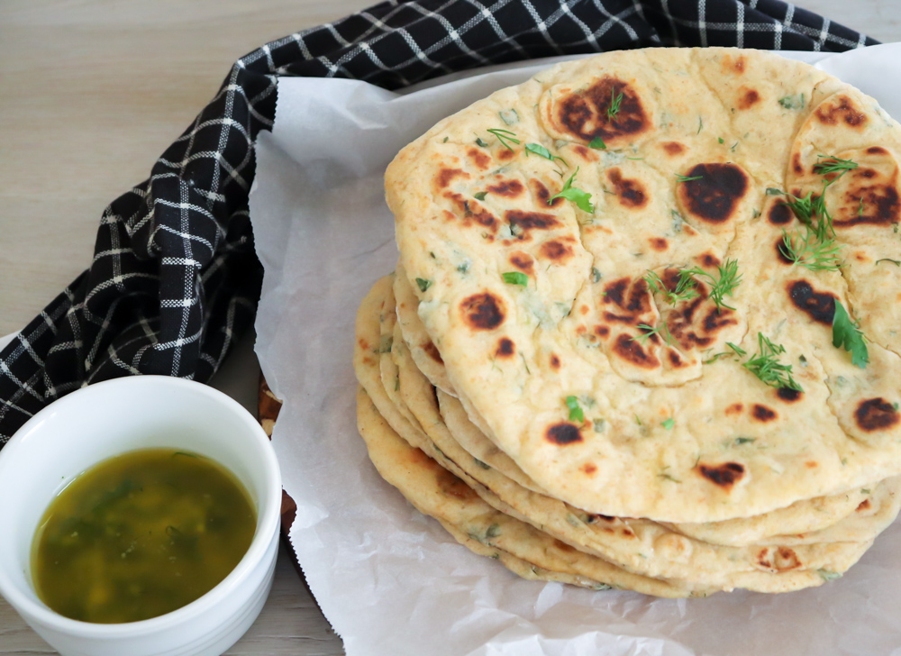 Garlic Herbed Flatbread