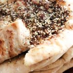 Za'atar Bread flat bread middle eastern spiced pita bread
